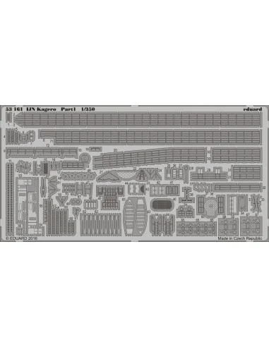 IJN Kagero pt.1 for Tamiya, 1/350 - Eduard Accessories 53161