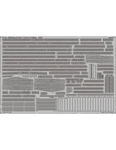 [NO_DESC] HMS King GeorgeV cranes&railings f.Tamiy, 1/72 - Eduard A...