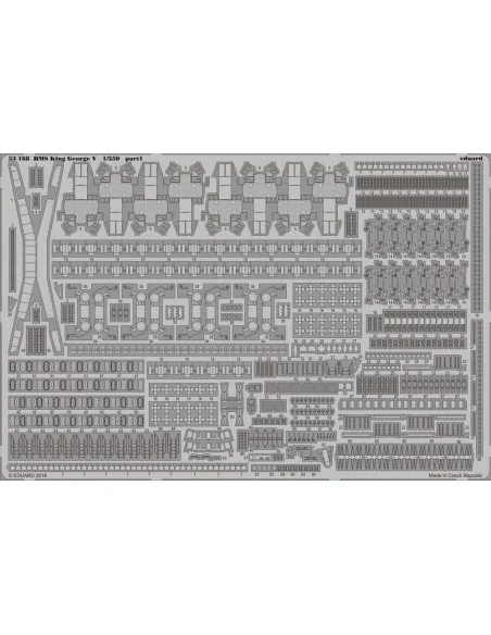 [NO_DESC] HMS King George V for Tamiya, 1/72 - Eduard Accessories 5...