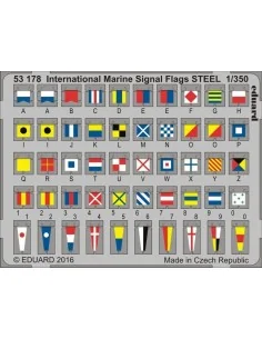International Marine Signal Flags STEEL, 1/350 - Eduard Accessories...