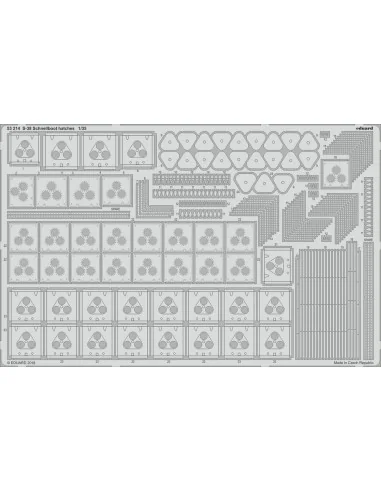 [NO_DESC] S-38 Schnellboot hatches for Italeri, 1/35 - Eduard Acces...