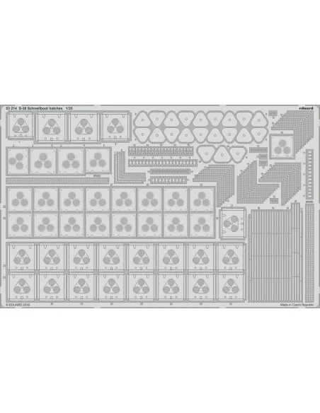 [NO_DESC] S-38 Schnellboot hatches for Italeri, 1/35 - Eduard Acces...