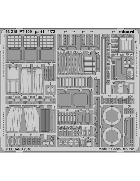 PT-109 for Revell, 1/72 - Eduard Accessories 53215
