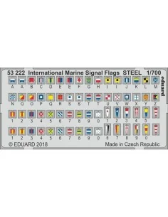 [NO_DESC] International Marine Signal Flags STEEL, 1/700 - Eduard A...