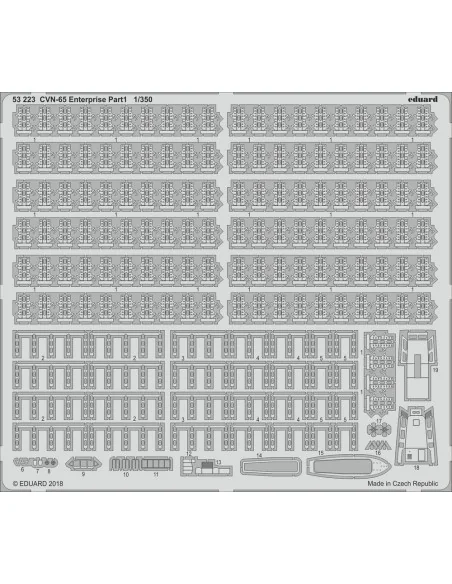 CVN-65 Enterprise pt.1 for Tamiya, 1/350 - Eduard Accessories 53223
