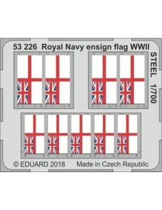 [NO_DESC] Royal Navy ensign flag WWII STEEL, 1/700 - Eduard Accesso...