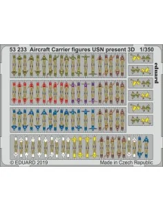Aircraft Carrier figures USN present 3D, 1/350 - Eduard Accessories...