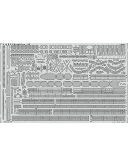 DKM Schleswig - Holstein for Trumpeter, 1/350 - Eduard Accessories ...