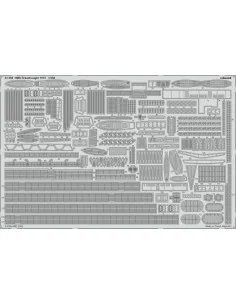 HMS Dreadnought 1915 for Trumpeter, 1/350 - Eduard Accessories 53258
