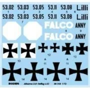 Albatros D.II Oeffag s.53, 1/72 - Roden 018 Albatros D.II Oeffag s.53, 1/72 - Roden 018