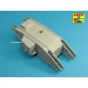 Barrels for British WWI Tank Mk.I Male - 6 pdr. gun x 2 & 8mm Hotch...