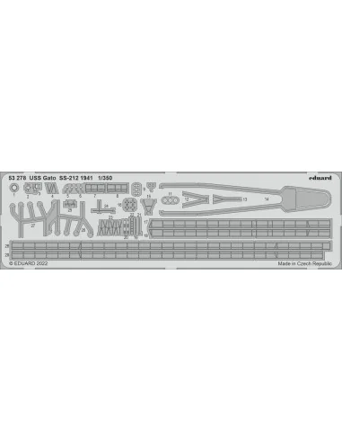 [NO_DESC] USS Gato SS-212 1941 for HOBBY BOSS, 1/350 - Eduard Acces...