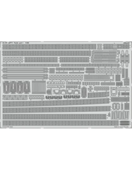 Tirpitz part 1, 1/350 - Eduard Accessories 53279