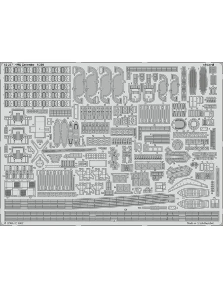 HMS Colombo for TRUMPETER, 1/350 - Eduard Accessories 53287