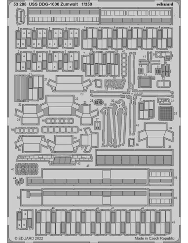 [NO_DESC] USS DDG-1000 Zumwalt for SNOWMAN MODELS / TAKOM, 1/350 - ...