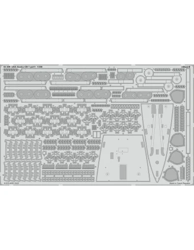 USS Alaska CB-1 part 1 for HOBBY BOSS, 1/350 - Eduard Accessories 5...