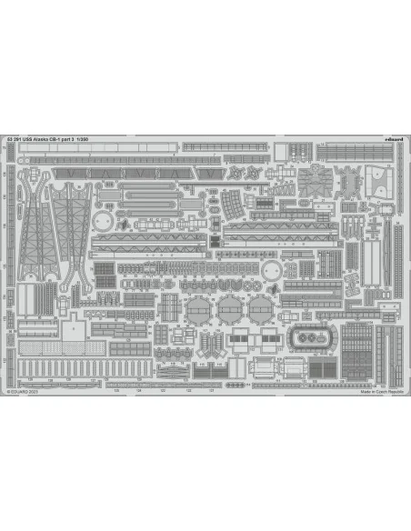 [NO_DESC] USS Alaska CB-1 part 3 1/350 HOBBY BOSS, 1/350 - Eduard A...