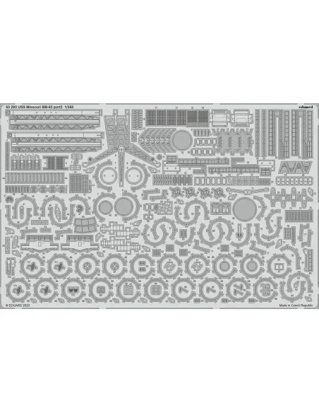 USS Missouri BB-63 part 2 1/350 HOBBY BOSS, 1/350 - Eduard Accessor...