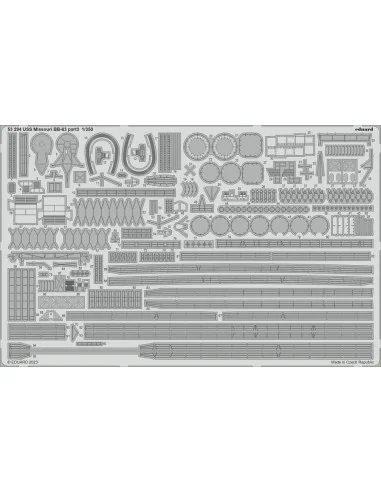 USS Missouri BB-63 part 3 1/350 HOBBY BOSS, 1/350 - Eduard Accessor...