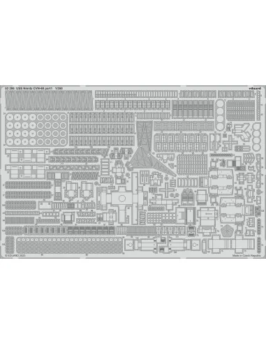 USS Nimitz CVN-68 part 1 1/350 TRUMPETER, 1/350 - Eduard Accessorie...
