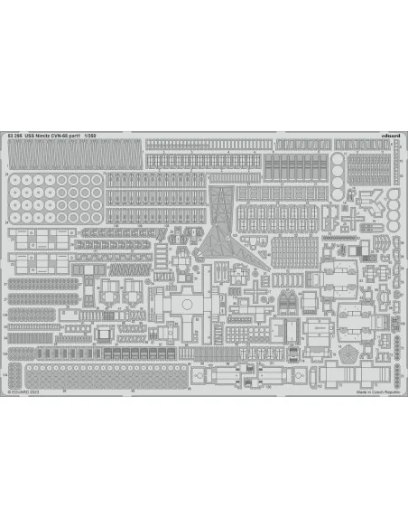 USS Nimitz CVN-68 part 1 1/350 TRUMPETER, 1/350 - Eduard Accessorie...