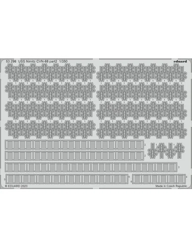 USS Nimitz CVN-68 part 2 1/350 TRUMPETER, 1/350 - Eduard Accessorie...