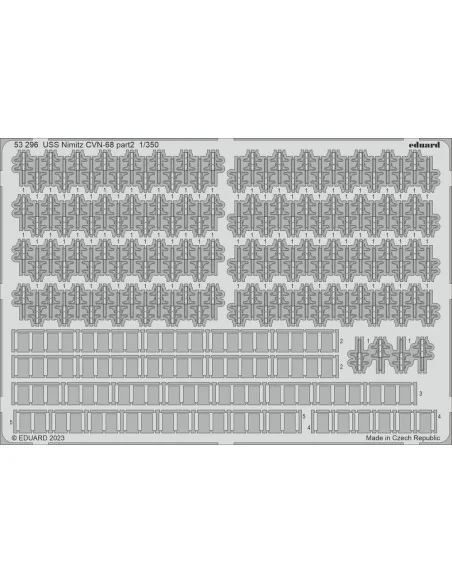 [NO_DESC] USS Nimitz CVN-68 part 2 1/350 TRUMPETER, 1/350 - Eduard ...