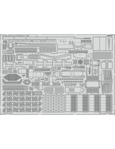 USS Nimitz CVN-68 part 6, 1/350 - Eduard Accessories 53300