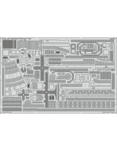 USS Nimitz CVN-68 part 7, 1/350 - Eduard Accessories 53301