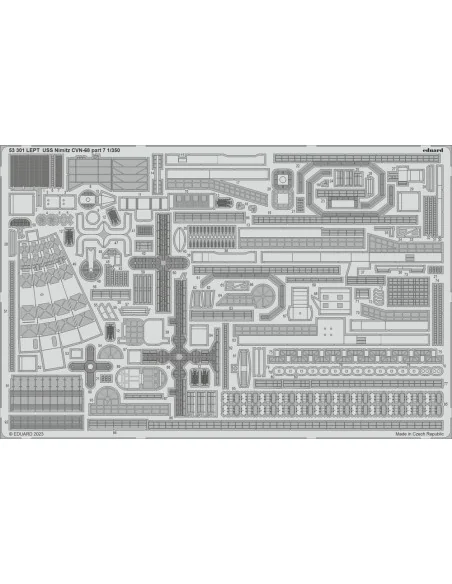 USS Nimitz CVN-68 part 7, 1/350 - Eduard Accessories 53301