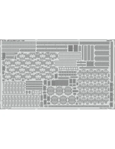 USS Iowa BB-61 part 1, 1/350 - Eduard Accessories 53302