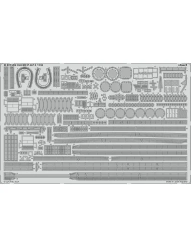USS Iowa BB-61 part 3 1/350 HOBBY BOSS, 1/350 - Eduard Accessories ...