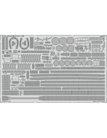 USS Iowa BB-61 part 3 1/350 HOBBY BOSS, 1/350 - Eduard Accessories ...