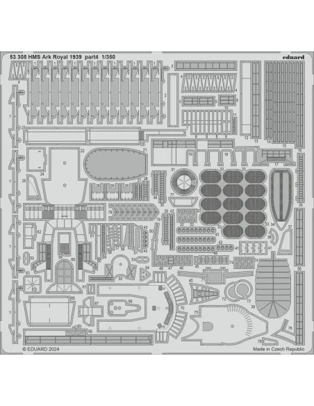HMS Ark Royal 1939 part 4 1/350 I LOVE KIT, 1/350 - Eduard Accessor...