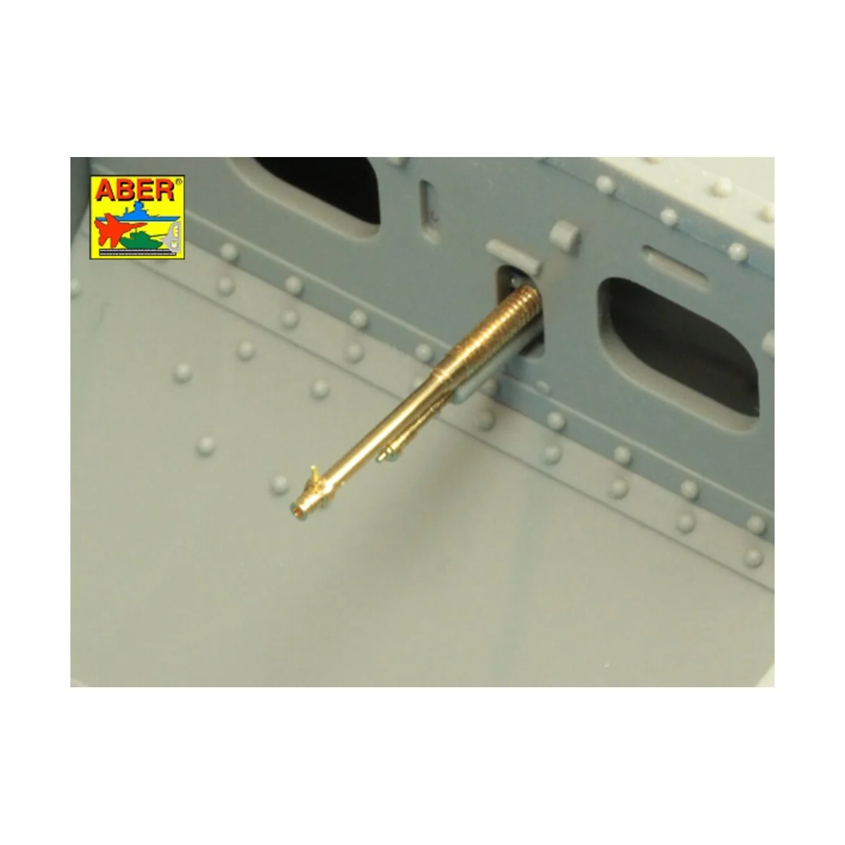 Barrels for British WWI Tank Mk.I Male - 6 pdr. gun x 2 & 8mm Hotch...