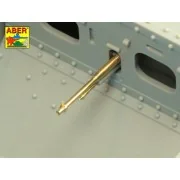 Barrels for British WWI Tank Mk.I Male - 6 pdr. gun x 2 & 8mm Hotch...