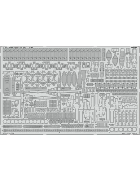 USS Ranger CV-4 part 1, 1/350 - Eduard Accessories 53311