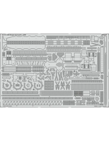 USS Ranger CV-4 part 3, 1/350 - Eduard Accessories 53313