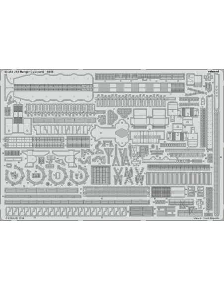 USS Ranger CV-4 part 3, 1/350 - Eduard Accessories 53313