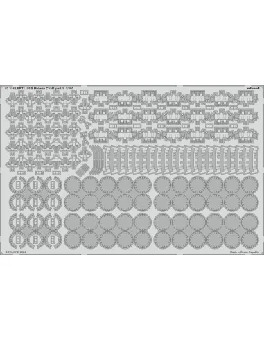 [NO_DESC] USS Midway CV-41 part 1, 1/350 - Eduard Accessories 53314