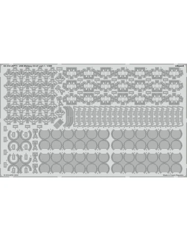 USS Midway CV-41 part 1, 1/350 - Eduard Accessories 53314