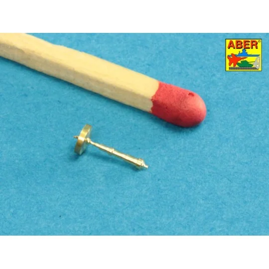 Barrels for British WWI Tank Mk.I Male - 6 pdr. gun x 2 & 8mm Hotch...