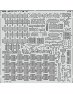 [NO_DESC] USS Midway CV-41 part 4 TRUMPETER, 1/350 - Eduard Accesso...