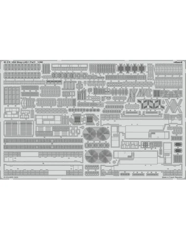 USS Wasp LHD-1 part 1 TRUMPETER, 1/350 - Eduard Accessories 53318