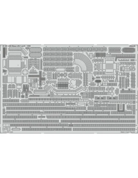 [NO_DESC] USS Wasp LHD-1 part 3 0 TRUMPETER, 1/350 - Eduard Accesso...