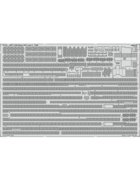 USS Wasp LHD-1 part 4 TRUMPETER, 1/350 - Eduard Accessories 53321