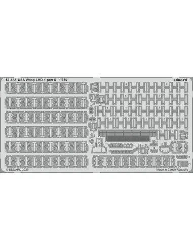 USS Wasp LHD-1 part 5 TRUMPETER, 1/350 - Eduard Accessories 53322