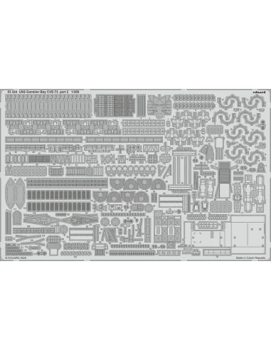 USS Gambier Bay CVE-73 part 2 HASEGAWA, 1/350 - Eduard Accessories ...
