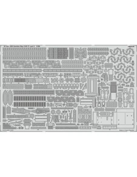 USS Gambier Bay CVE-73 part 2 HASEGAWA, 1/350 - Eduard Accessories ...