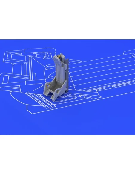 MiG-15 ejection seat for Eduard, 1/72 - Eduard Accessories 672008